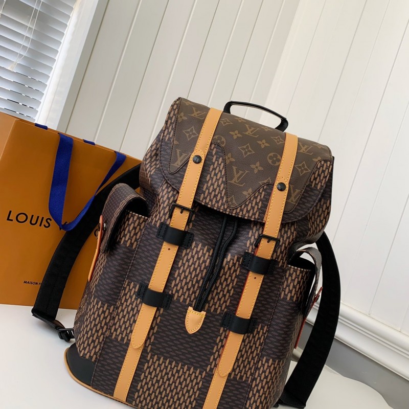 L0*is V*t0n Medium-sized men’s matching colored backpack M40350 Size:38*44*21cm