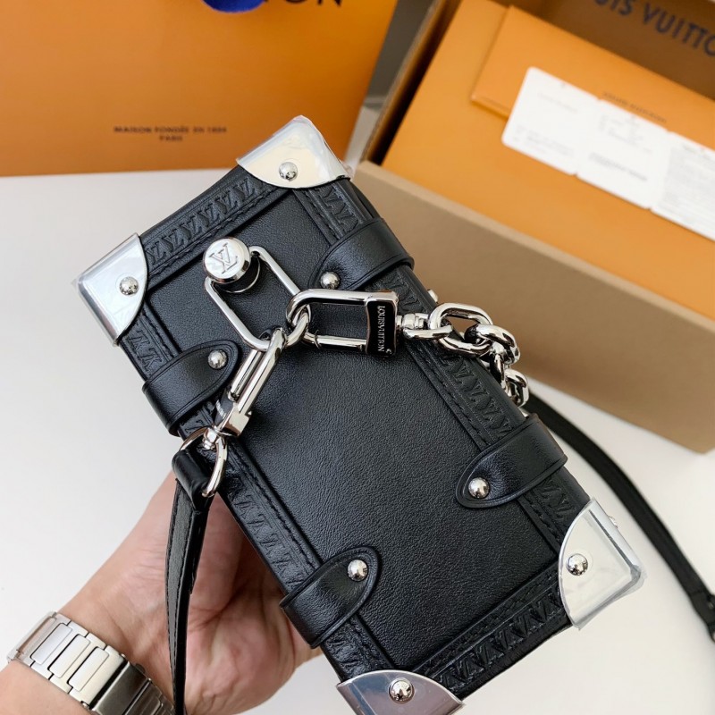 L0*is V*t0n New SIDE TRUNK full leather medium size handbag  M11350  Size：21*14*6cm