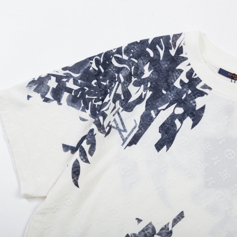 L0*is V*t0n Presbyterian Jacquard Doodle Logo t-shirt