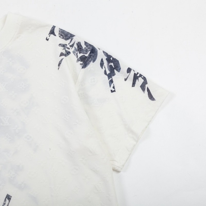 L0*is V*t0n Presbyterian Jacquard Doodle Logo t-shirt