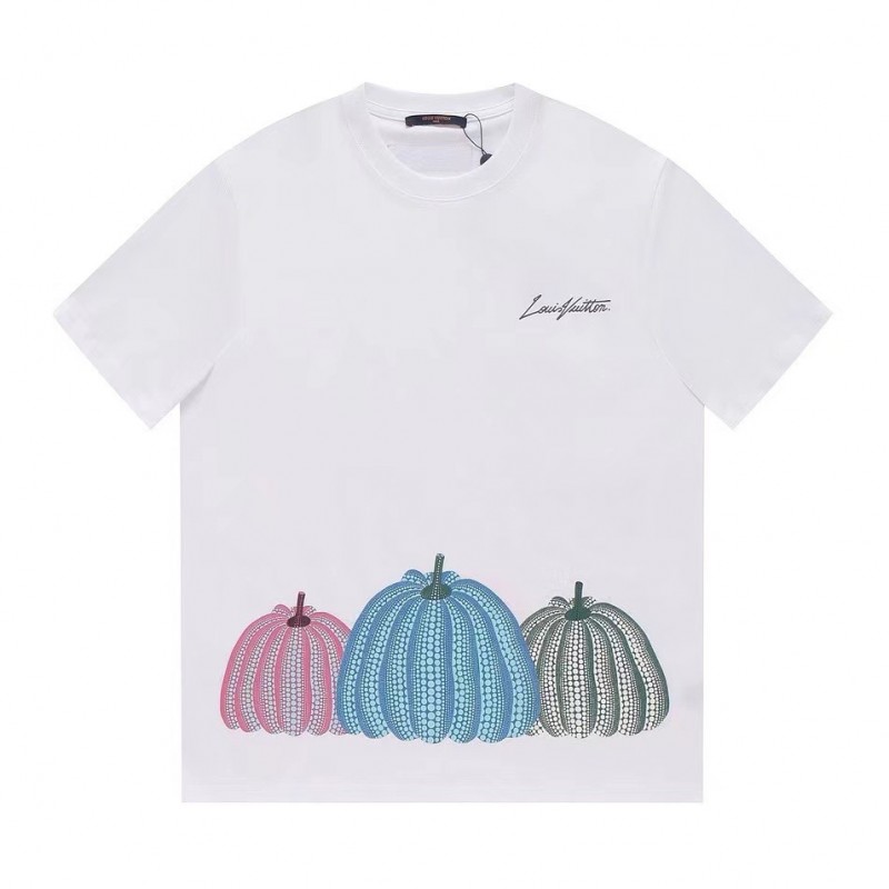 L0*is V*t0n Pumpkin Printed Short Sleeve