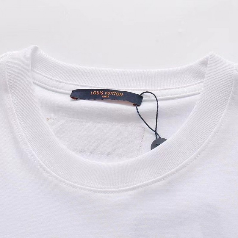 L0*is V*t0n Pumpkin Printed Short Sleeve