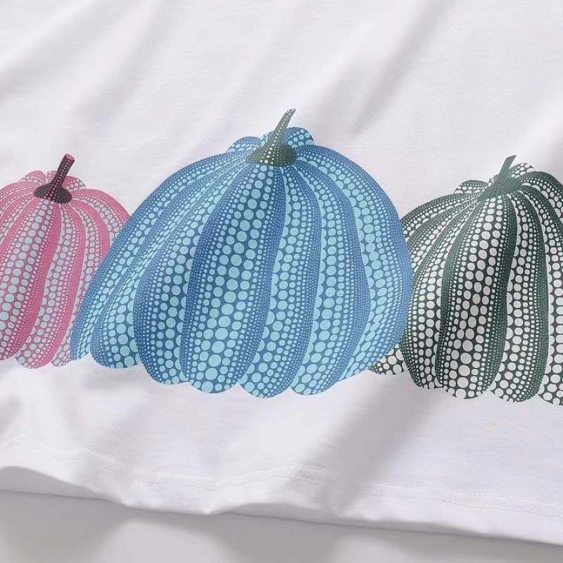 L0*is V*t0n Pumpkin Printed Short Sleeve