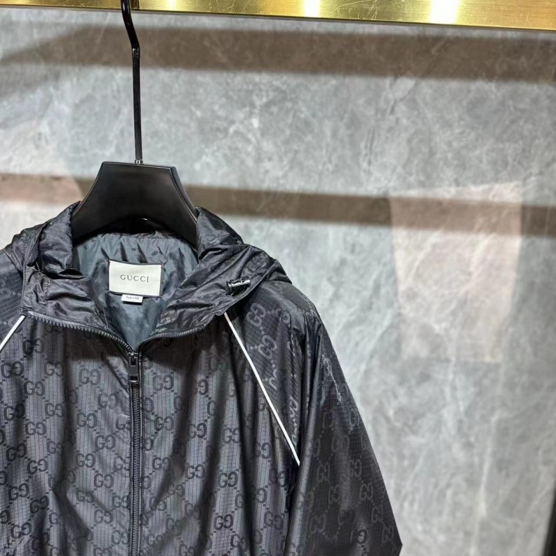 G*u*i Cristiano monogram padded jacket