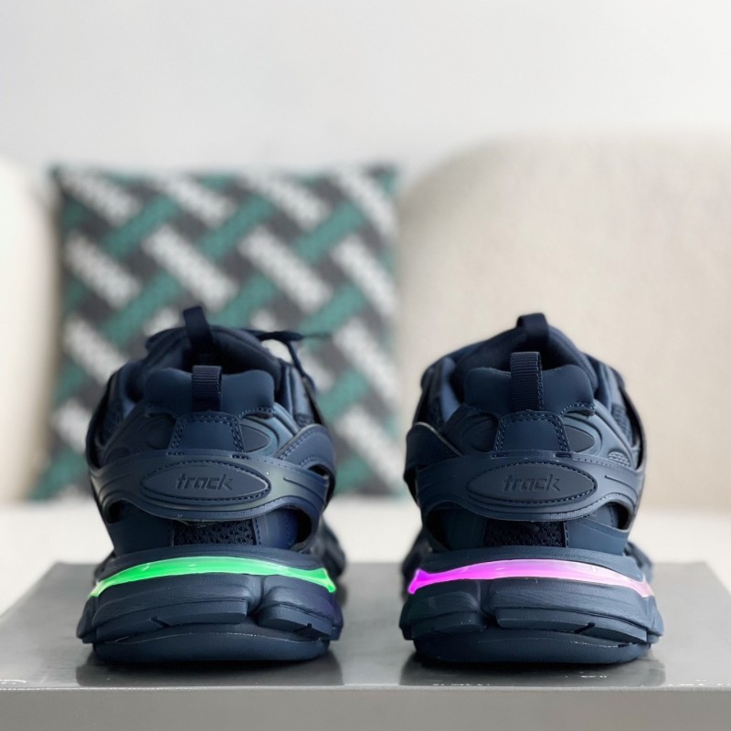 Ba*len*cia*ga Track 1.0 track led Trainers