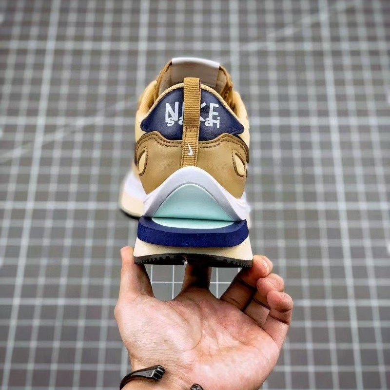 Sacai x Nike VaporWaffle sesame and blue void