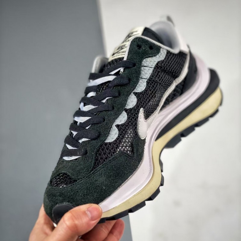 Sacai x Nike VaporWaffle black and white
