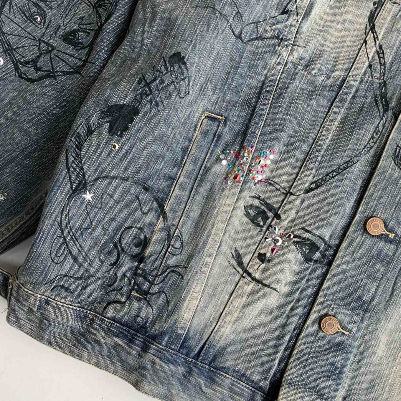 Ba*len*cia*ga Jean Jacket