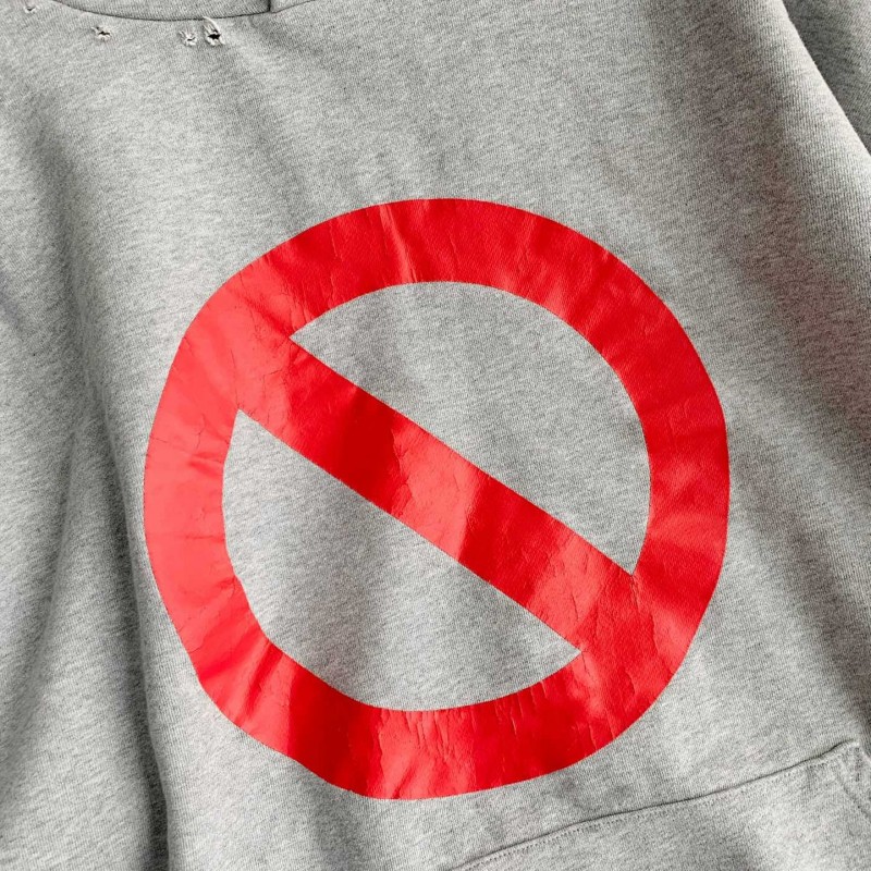 Ba*len*cia*ga sports hooded sweatshirt