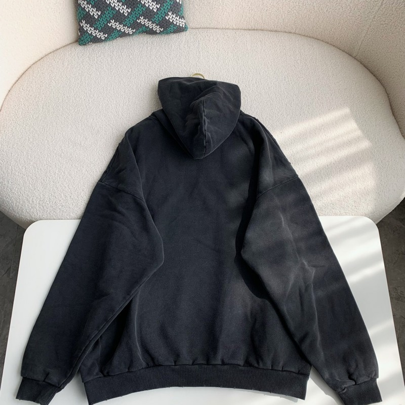 Ba*len*cia*ga print hoodie