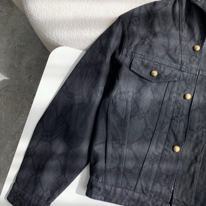 L0*is V*t0n Hooded Denim Jackets