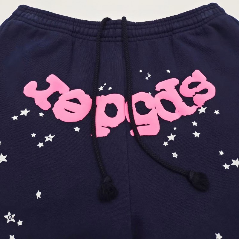 Sp5der black v2 sweatpants