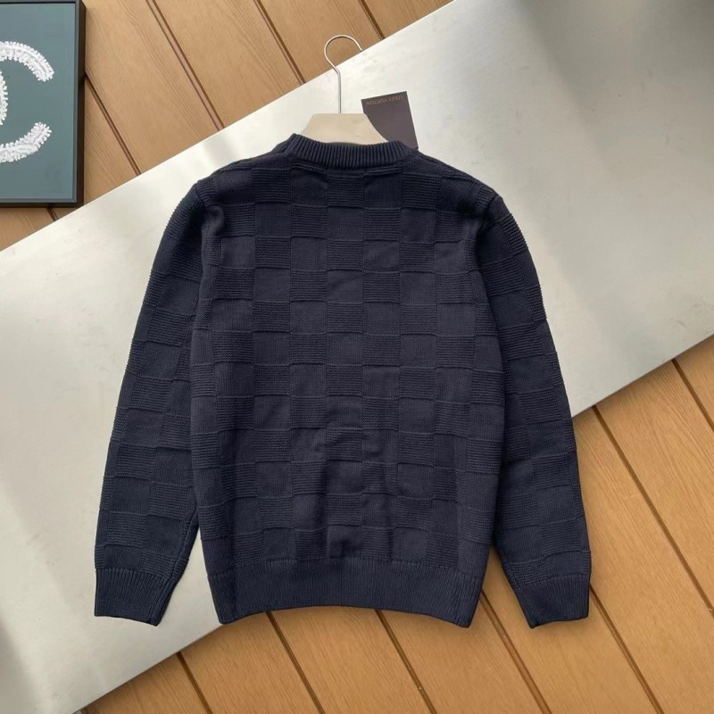 L0*is V*t0n Block Check Jacquard Sweater