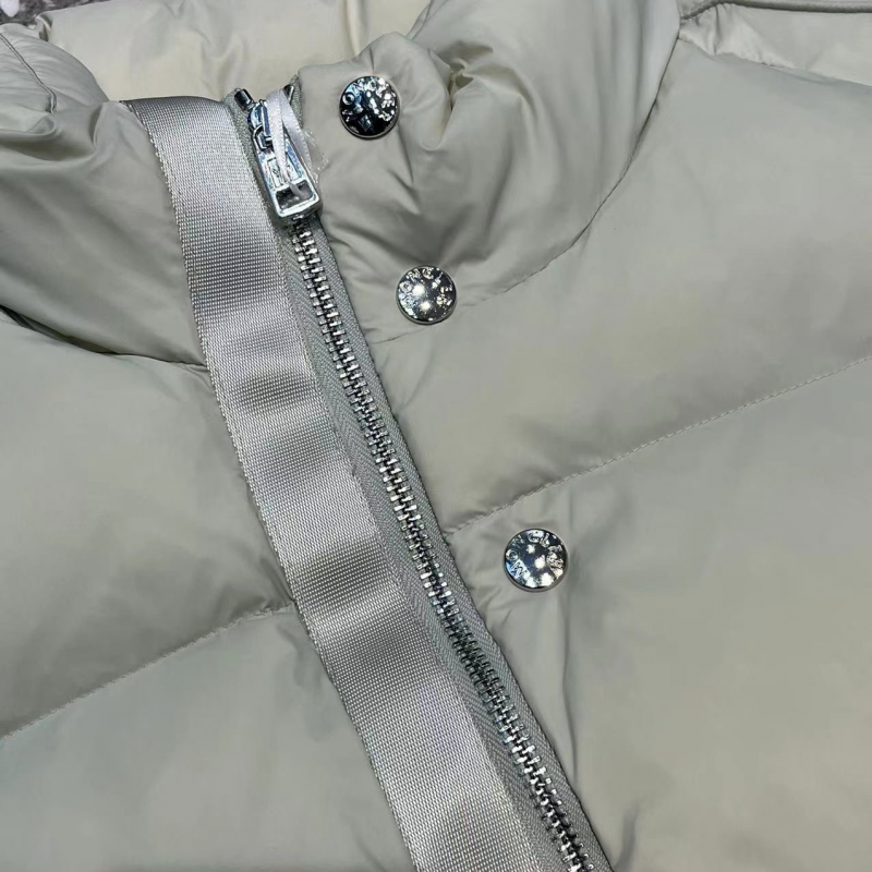 Moncler FW2023 Logo Logo Stand Collar Zipper Sleeveless Vest