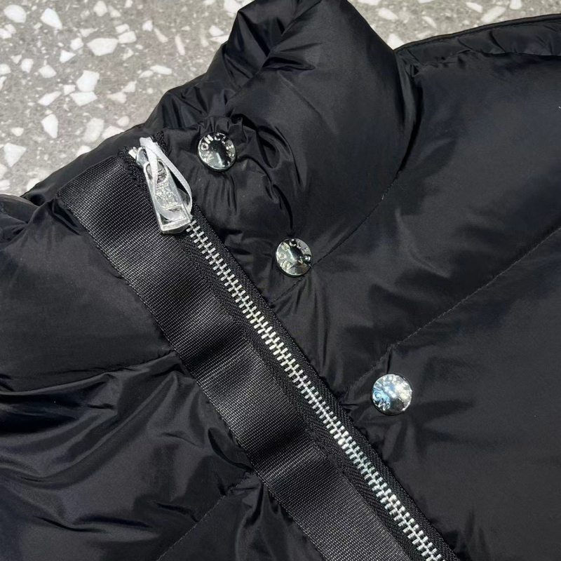 Moncler FW2023 Logo Logo Stand Collar Zipper Sleeveless Vest