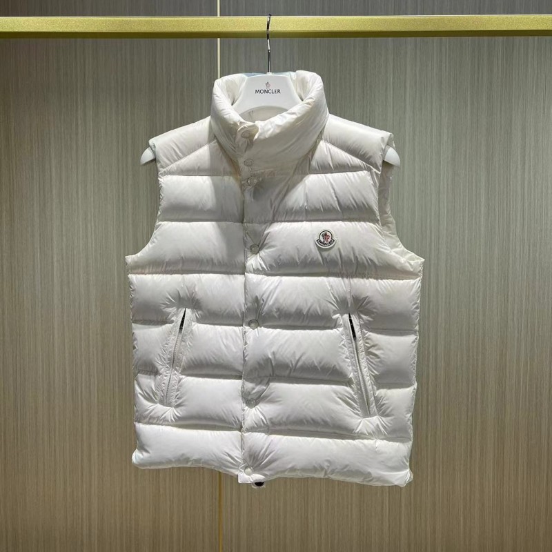 Moncler stand collar down vest