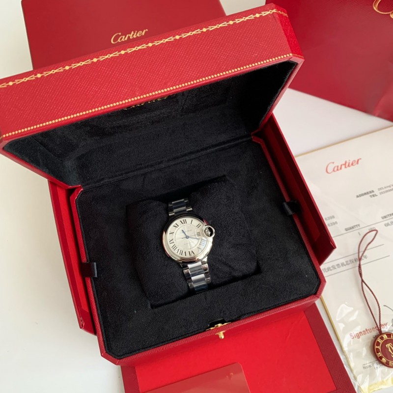 Ca*t*er Blue Balloon Log ladies wristwatch, dial 33mm