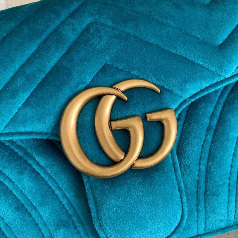 G*u*i Marmont Series of Cashmere cross-body bag Size：26*15*7cm