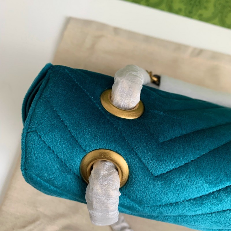 G*u*i Marmont Series of Cashmere cross-body bag Size：26*15*7cm