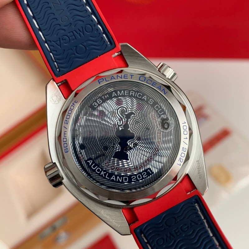 Om**a Seahorse Series Ocean Cosmos Cup wristwatch,43.5mm