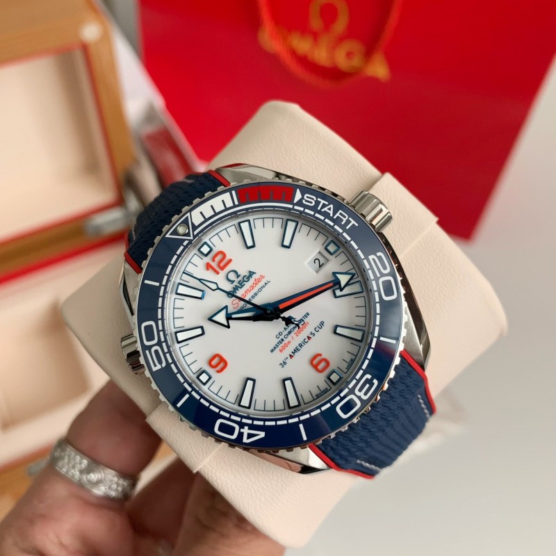 Om**a Seahorse Series Ocean Cosmos Cup wristwatch,43.5mm
