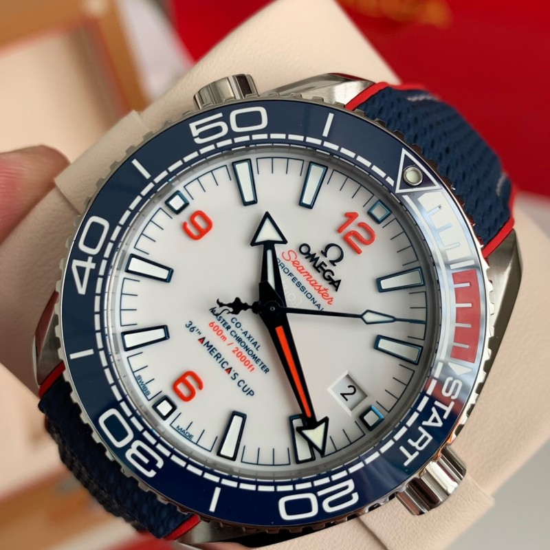 Om**a Seahorse Series Ocean Cosmos Cup wristwatch,43.5mm