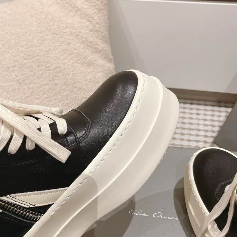 Rick Owens Black and white inverted triangle