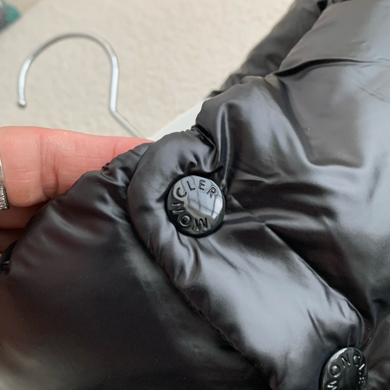 Moncler down stand collar vest