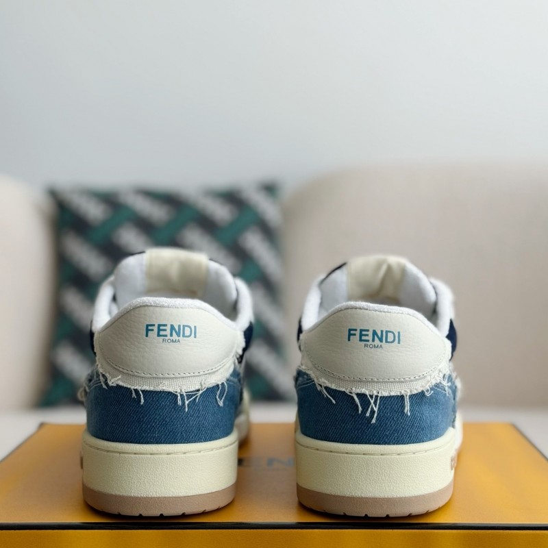 F**di Low-top denim shoes