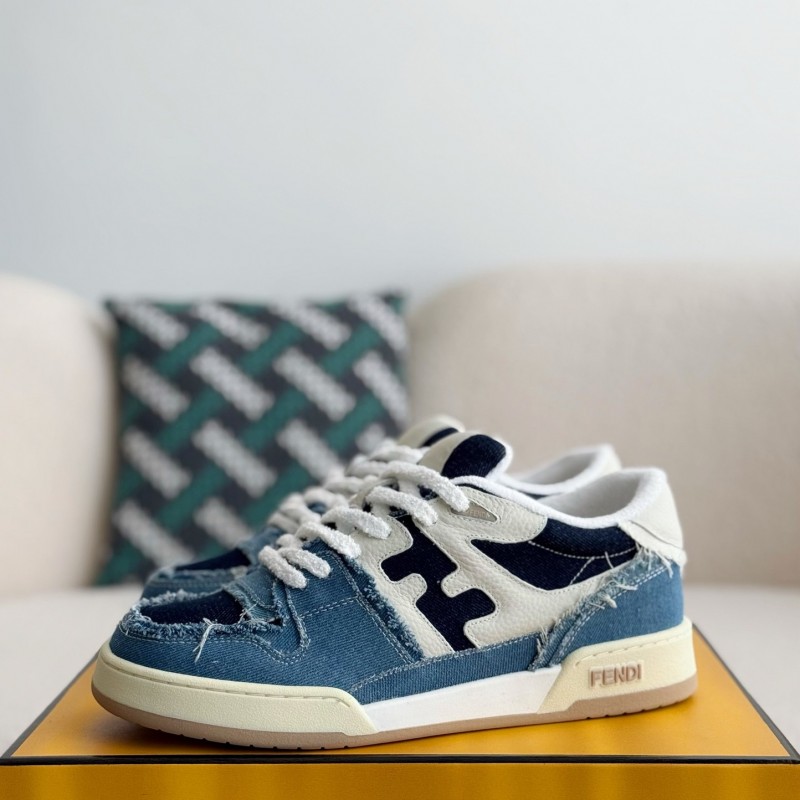 F**di Low-top denim shoes