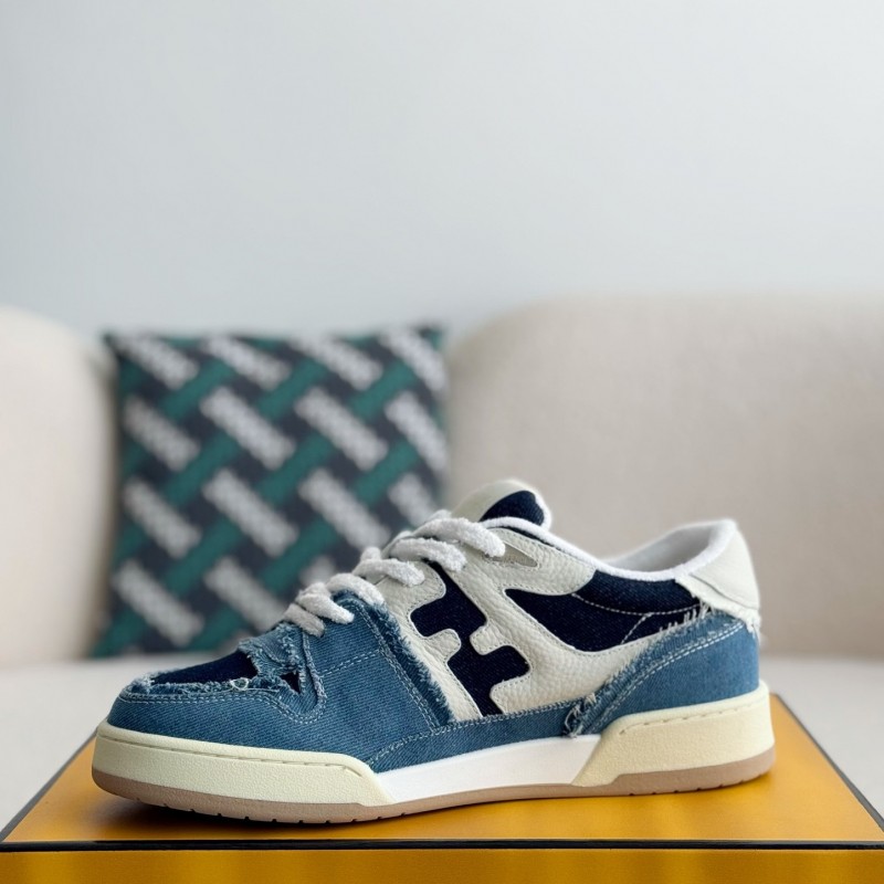 F**di Low-top denim shoes