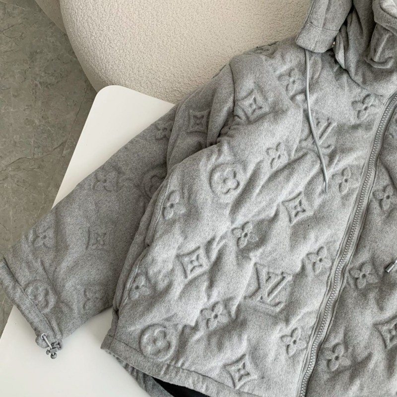 L0*is V*t0n zip hooded jacket