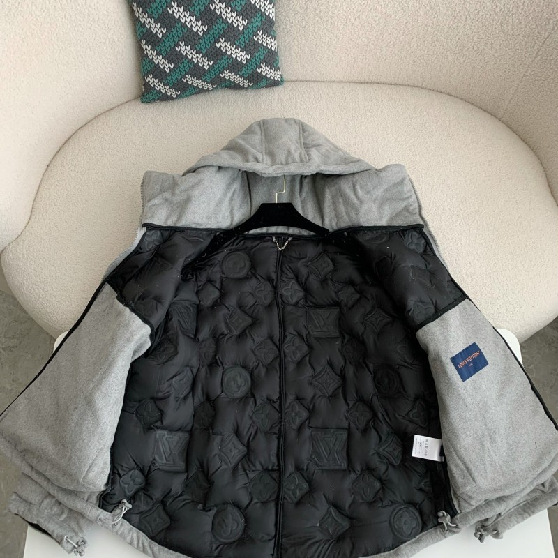 L0*is V*t0n zip hooded jacket