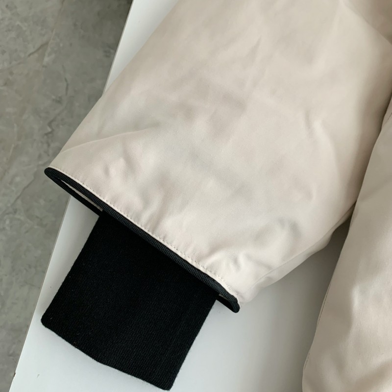 Can*a Go*e Classic expedition pure color winter hardhat Parker coat down jacket