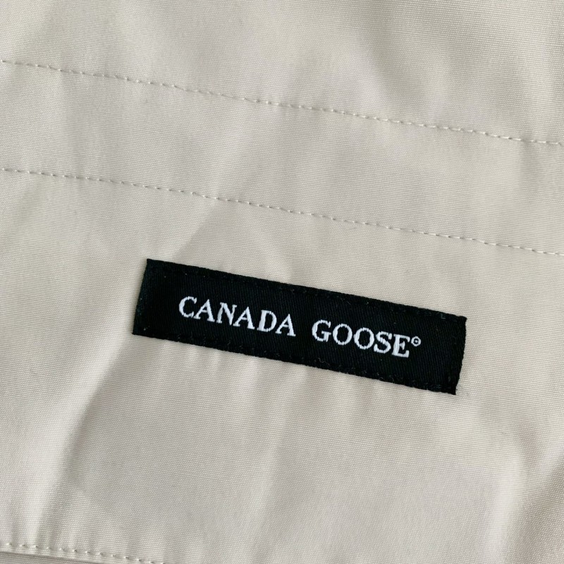 Can*a Go*e Classic expedition pure color winter hardhat Parker coat down jacket