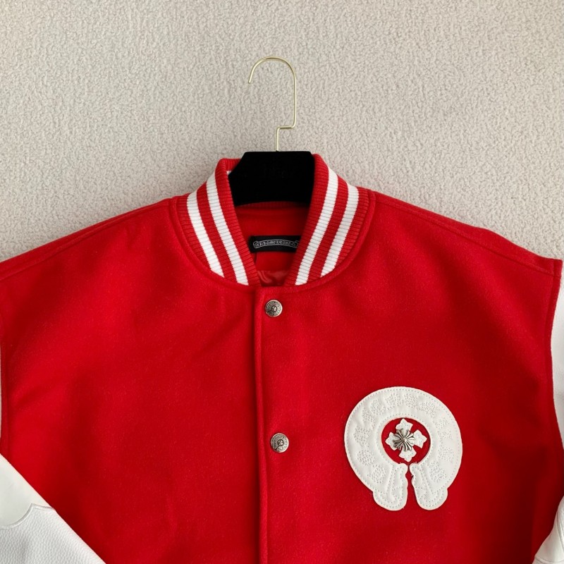Ch**me He**ts catwalk baseball jacket