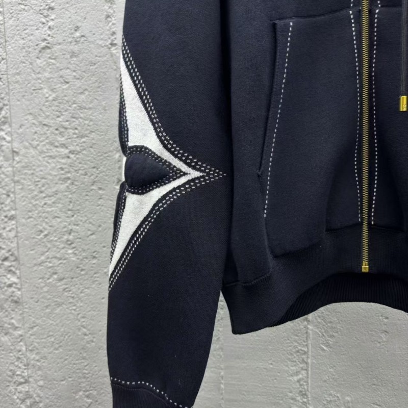 L0*is V*t0n 4-Leaf Clover Zip-Up Jacket