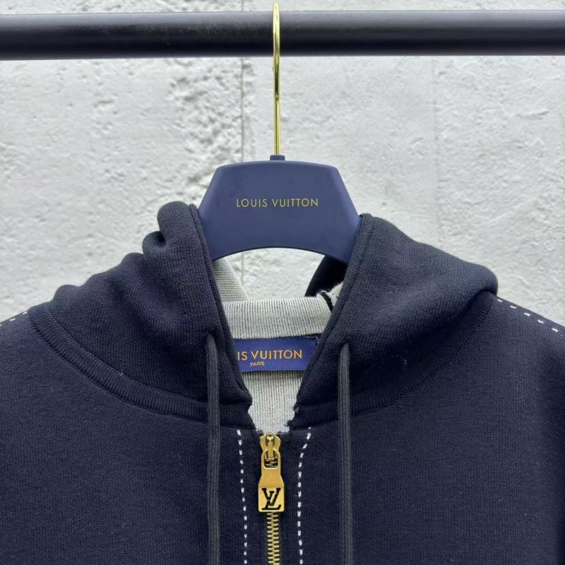 L0*is V*t0n 4-Leaf Clover Zip-Up Jacket