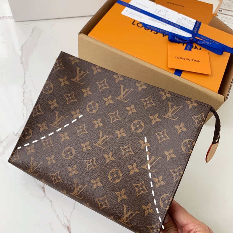 L0*is V*t0n 26 Wash Bag M47542, 17 * 9.6 * 3.5cm