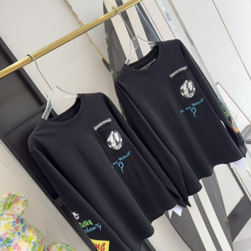 Ch**me He**ts Graffiti Series Long Sleeve T-shirt