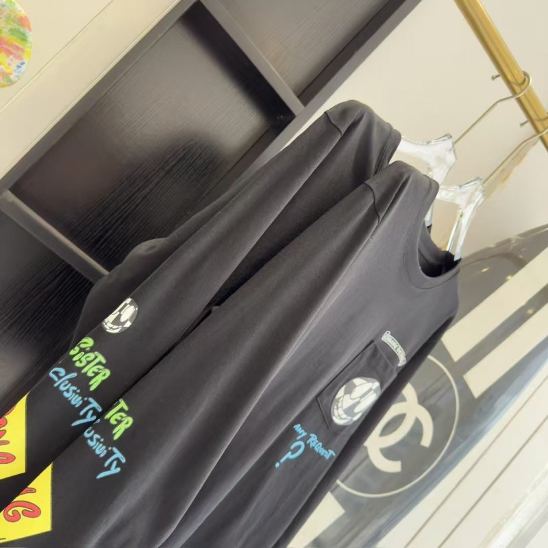 Ch**me He**ts Graffiti Series Long Sleeve T-shirt