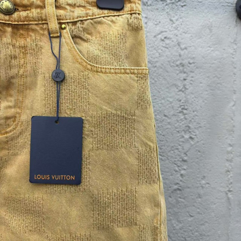 L0*is V*t0n Vintage Checkerboard Jeans