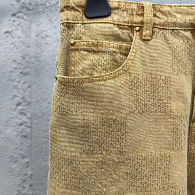 L0*is V*t0n Vintage Checkerboard Jeans