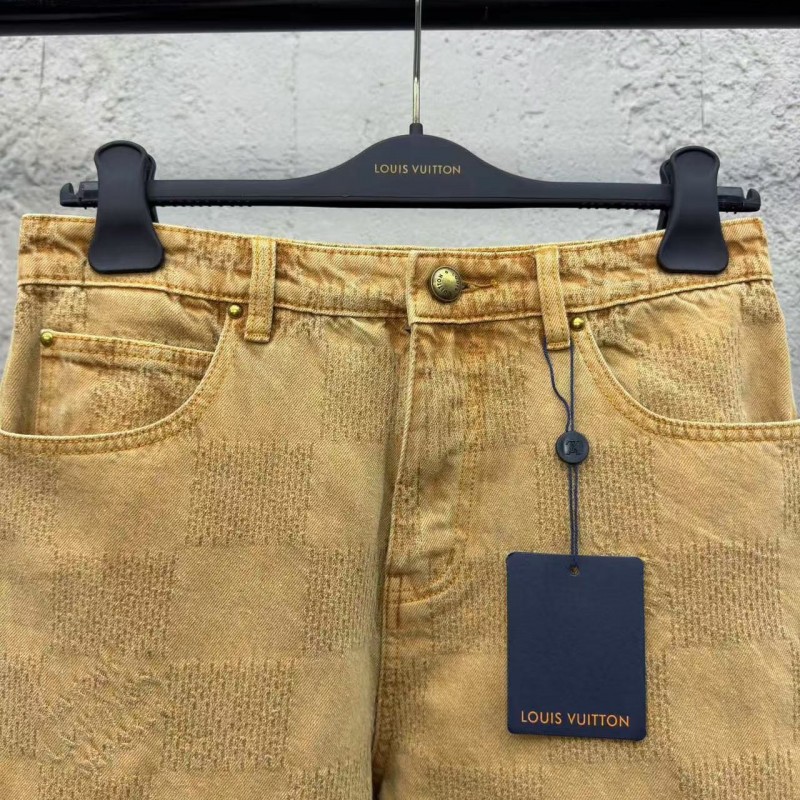 L0*is V*t0n Vintage Checkerboard Jeans