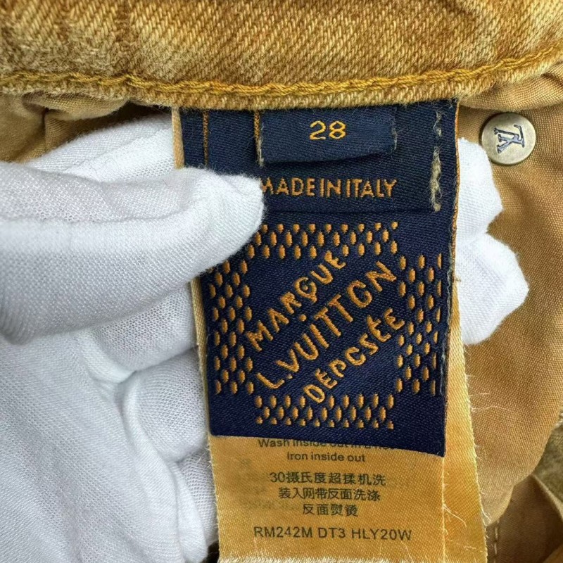 L0*is V*t0n Vintage Checkerboard Jeans