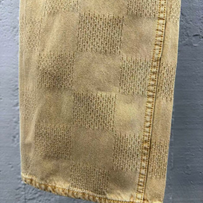 L0*is V*t0n Vintage Checkerboard Jeans