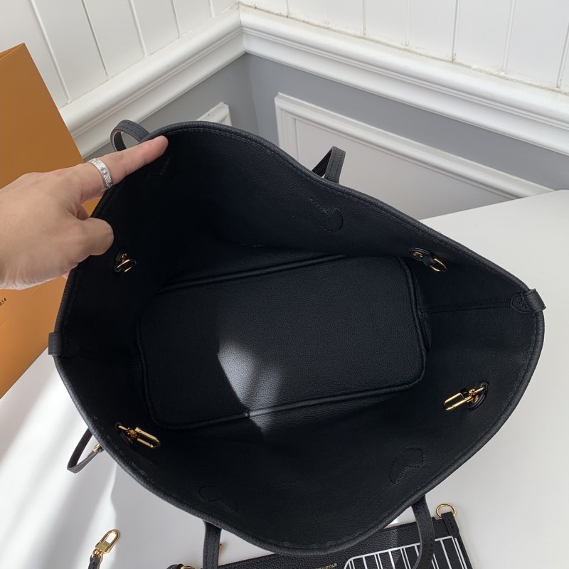 L0*is V*t0n Counter Seasonal New NEVERFULL INSIDE OUT Medium Shopping Bag M12061 Size：28*14*31cm