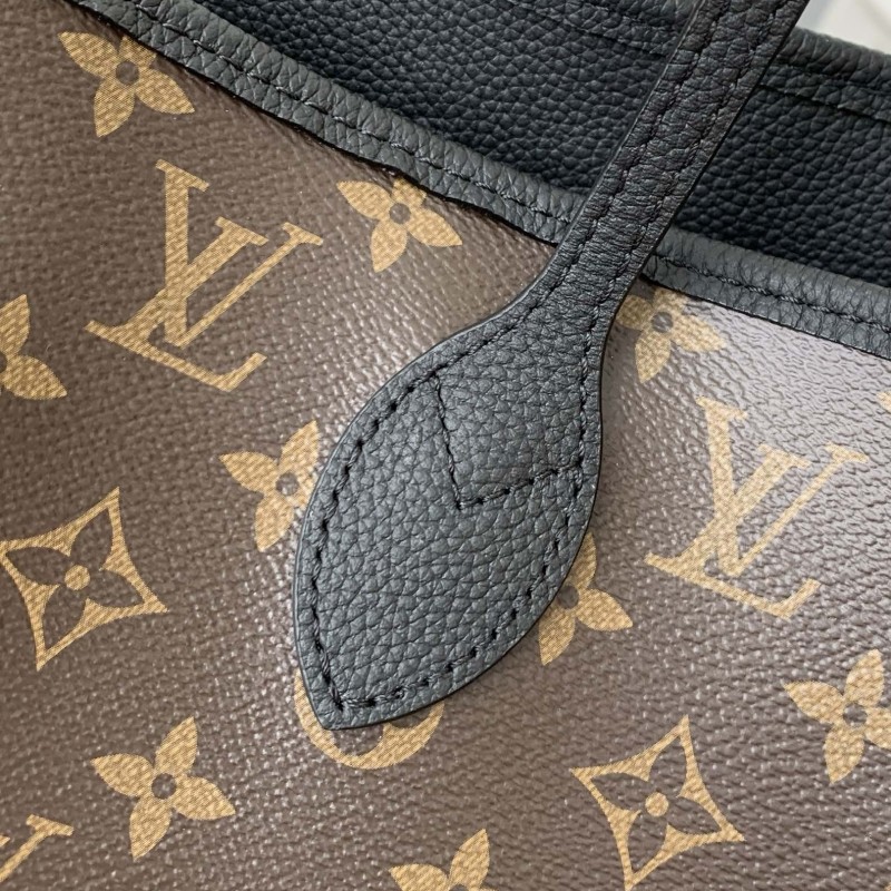 L0*is V*t0n Counter Seasonal New NEVERFULL INSIDE OUT Medium Shopping Bag M12061 Size：28*14*31cm