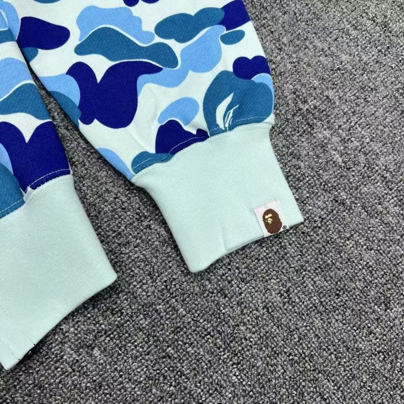 bape abc double cap big flower camouflage shark