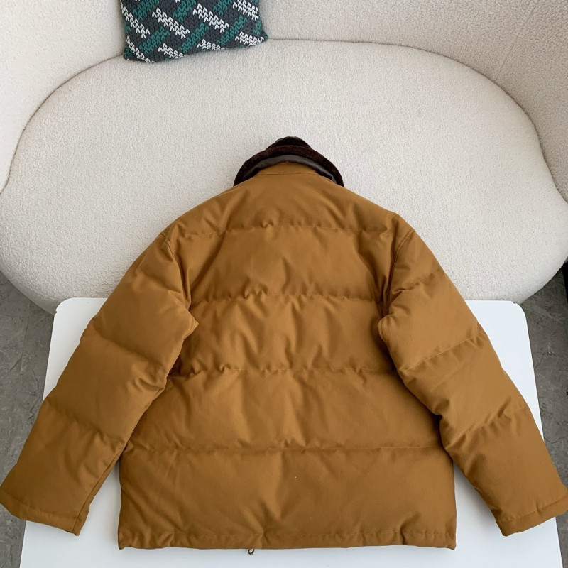 MIU MIU FW23 Letter embroidery casual cotton jacket